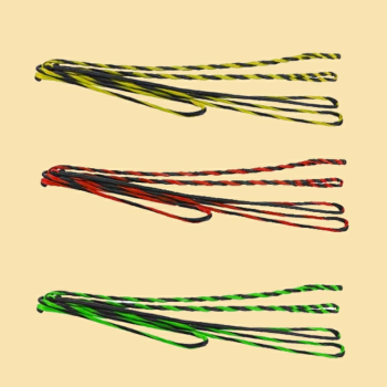 Sehne Flämisch- Fast Flight - BICOLOR - mit Mittelwicklung - 64 Zoll